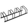 Bike Rack for 4 Bikes Black Steel Colour black Bicycle Capacity 4 Model trapezoid 