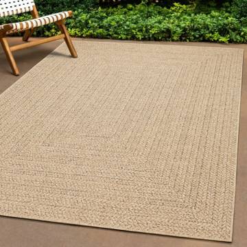 Rug 200x290 cm Jute Look - Stylish Indoor & Outdoor Comfort