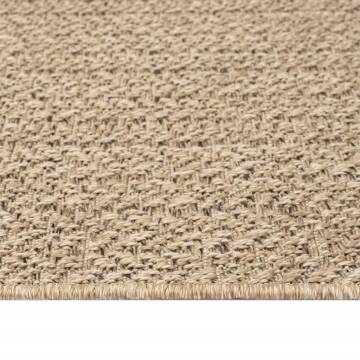 Rug 200x290 cm Jute Look - Stylish Indoor & Outdoor Comfort