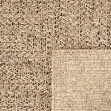 Rug 200x290 cm Jute Look - Stylish Indoor & Outdoor Comfort