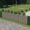 Gabion Wall Galvanised Steel 450x30x100 cm - Durable & Stylish