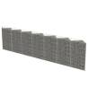 Gabion Wall Galvanised Steel 450x30x100 cm - Durable & Stylish