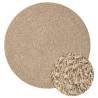 Durable Jute Look Rug 120 cm for Indoor & Outdoor Use