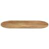 Table Top 100x40 cm Oval Solid Mango Wood | Hipomarket