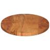 Oval Solid Wood Acacia Table Top - 120x50x2.5 cm