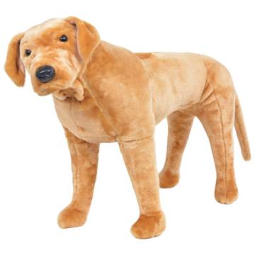 Standing Plush Toy Labrador Dog - XXL Light Brown | HipoMarket