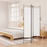 3-Panel Room Divider White 120x200 cm Fabric Colour white Size 120 x 200 cm Number of 1 Number_of_Panels 3 