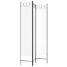 3-Panel Room Divider White 120x200 cm - Stylish Privacy Solution