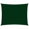 Sunshade Sail Oxford Fabric Rectangular 4x5 m Dark Green Colour dark green Size 4 x 5 m Quantity in Package 1 