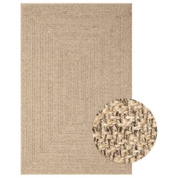 Rug 160x230 cm Jute Look - Indoor & Outdoor Comfort