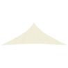 Sunshade Sail 6x6m Cream HDPE - UV Protection & Breathable