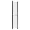 3-Panel Room Divider White 150x220 cm Fabric - Hipo Market