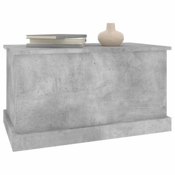 Concrete Grey Storage Box 70x40x38 cm | Stylish Organiser