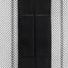 Insect Door Curtains 2 pcs with Magnet Blocks - Black 200x80 cm