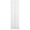 High Gloss White Hallway Wardrobe - 55x25x189 cm | HipoMarket