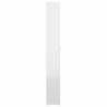 High Gloss White Hallway Wardrobe - 55x25x189 cm | HipoMarket