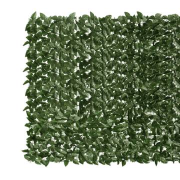 Buy Dark Green Leaves Balcony Screen - 600x150 cm | Hipo Market