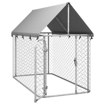 Outdoor Dog Kennel with Roof | Durable & Spacious | Hipomarket