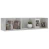 CD Wall Shelf Concrete Grey 75x18x18 cm - Stylish Storage Solution