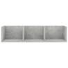 CD Wall Shelf Concrete Grey 75x18x18 cm - Stylish Storage Solution