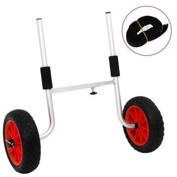 Kayak Trolley Detachable 100 kg Aluminium - Easy to Use & Transport