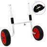 Kayak Trolley Detachable 100 kg Aluminium Size 26 x 56.5-72.5 x 63.5 cm Quantity in Package 1 