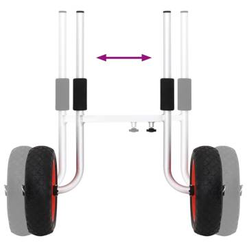 Kayak Trolley Detachable 100 kg Aluminium - Easy to Use & Transport