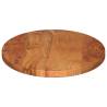 Oval Solid Wood Acacia Table Top 80x40 cm - HipoMarket