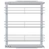 3-Tier Pull-out Kitchen Wire Basket - Silver | HipoMarket