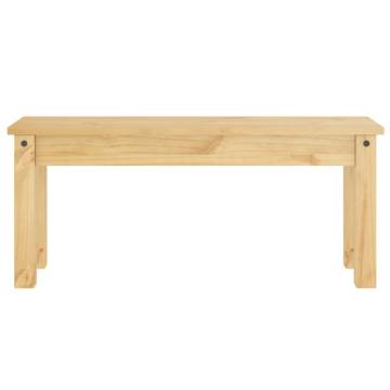 Dining Bench Panama - Solid Wood Pine (105x30x45 cm)