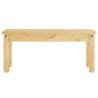 Dining Bench Panama - Solid Wood Pine (105x30x45 cm)