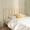 Bed Headboard 166x4x100 cm Solid Wood Pine Colour natural Size 166 x 100 cm Quantity in Package 1 