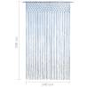 Macrame Curtain Blue 140x240 cm | Stylish Cotton Decor