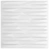 Wall Panels 12 pcs White 50x50 cm XPS - Stylish Home Décor