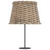 Stylish Brown Wicker Lamp Shade Ø25x17 cm | Hipomarket