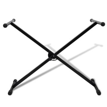 Adjustable Single Braced Keyboard Stand X-Frame | HiPo Market