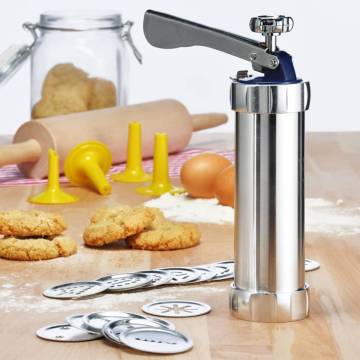 HI Biscuit Maker with 20 Shaping Discs - Bake Delicious Treats