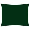 Sunshade Sail Oxford Fabric Rectangular 2x3.5 m Dark Green Colour dark green Size 2 x 3.5 m Quantity in Package 1 