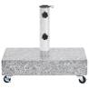 Light Grey Granite Umbrella Base - 45x25x8.3 cm | HipoMarket