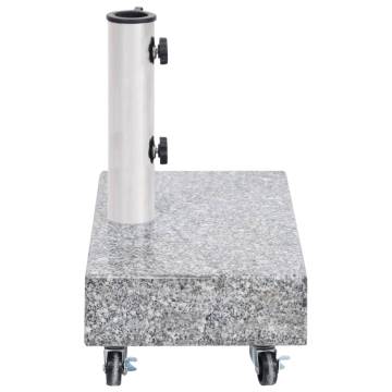 Light Grey Granite Umbrella Base - 45x25x8.3 cm | HipoMarket