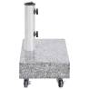 Light Grey Granite Umbrella Base - 45x25x8.3 cm | HipoMarket