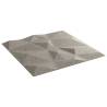 Wall Panels 48 pcs Concrete Grey 50x50 cm XPS Diamond | Hipomarket