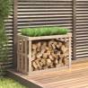 Outdoor Log Holder 108x52x74 cm Solid Wood Pine Colour natural Size 108 x 52 x 74 cm 