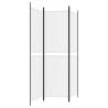 3-Panel Room Divider White 150x180 cm - Versatile & Durable