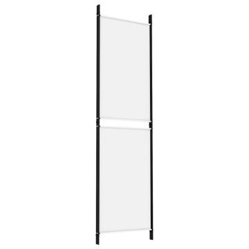 3-Panel Room Divider White 150x180 cm - Versatile & Durable