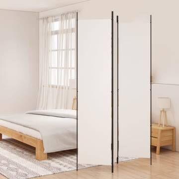 3-Panel Room Divider White 150x220 cm | Modern Home Decor