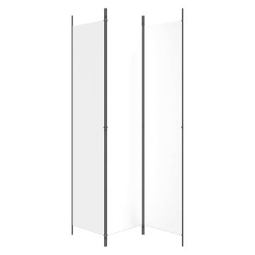 3-Panel Room Divider White 150x220 cm | Modern Home Decor