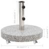 Parasol Base Granite 30 kg Round Grey | Hipomarket UK