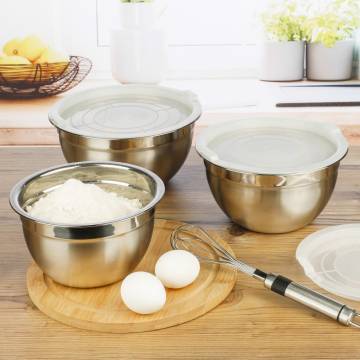 HI Bowl Set Silver - Versatile Stainless Steel Bowls