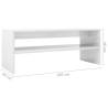 High Gloss White Coffee Table - Stylish & Elegant Design